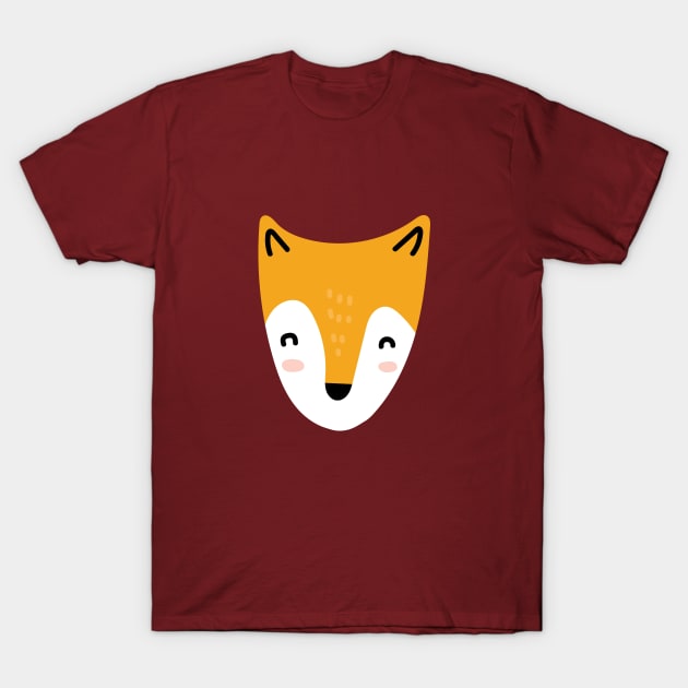 Cute fox T-Shirt by Vilmos Varga